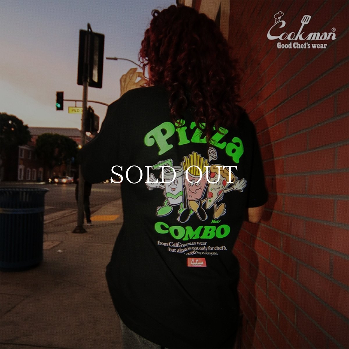 画像10: COOKMAN  Tシャツ Pizza Combo (10)