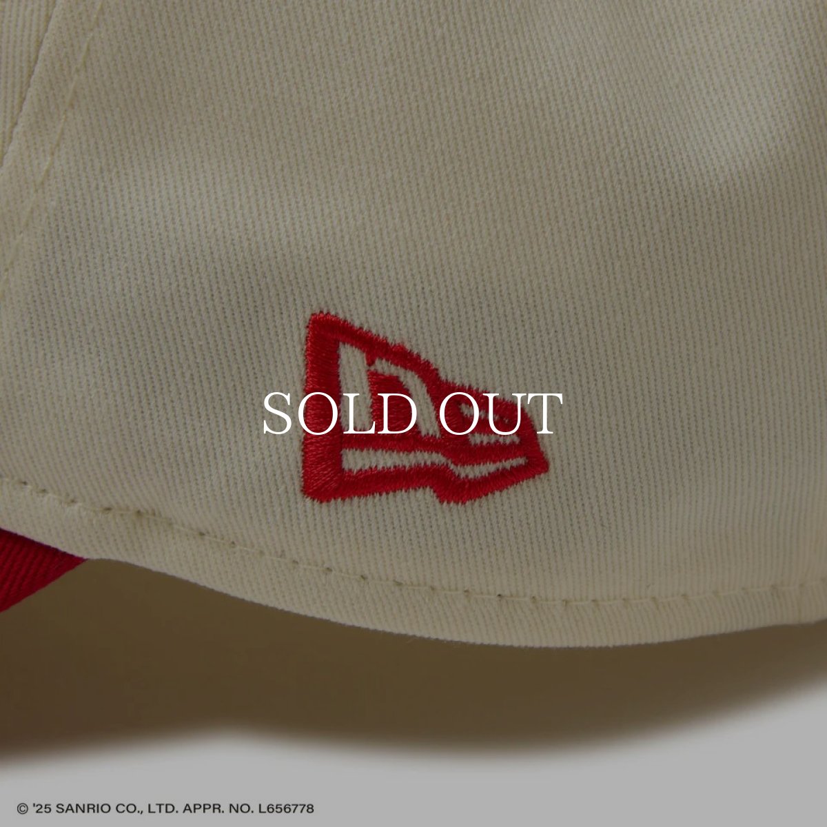 画像7: NEW ERA  9TWENTY HELLO KITTY ハローキティ クローム レッドバイザー (7)