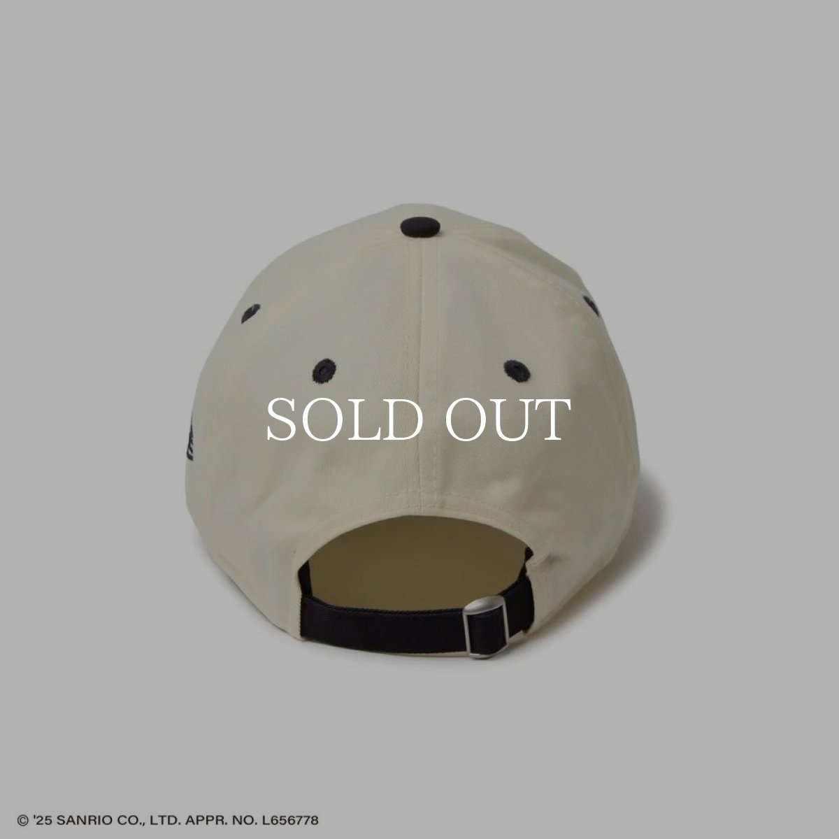 画像4: NEW ERA  9TWENTY HELLO KITTY ハローキティ クローム ネイビーバイザー (4)