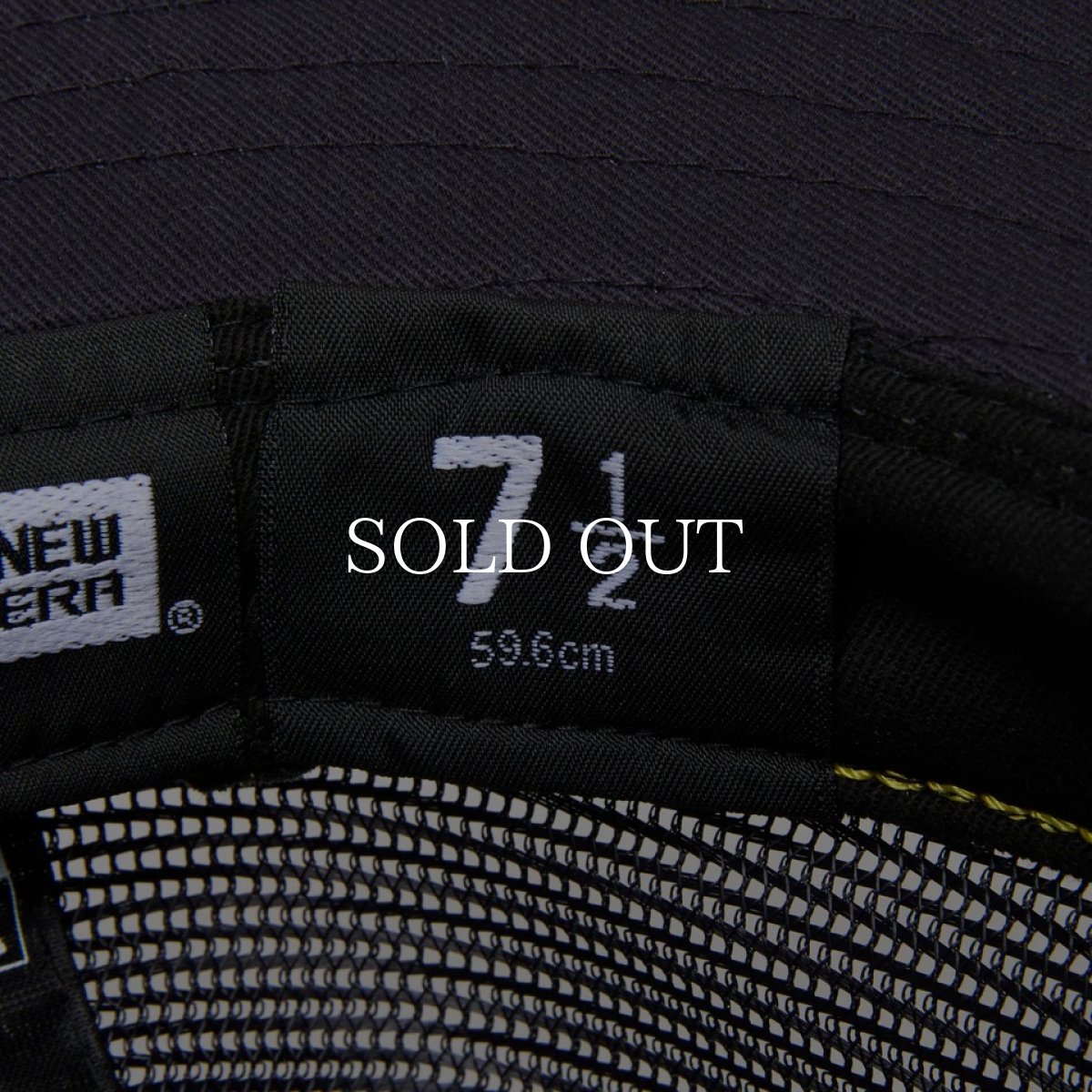 画像9: NEW ERA  フィッテド ブリムハット メッシュ Powered by GORO NAKATSUGAWA(min-nano)ニューヨーク・ヤンキース ネイビー (9)