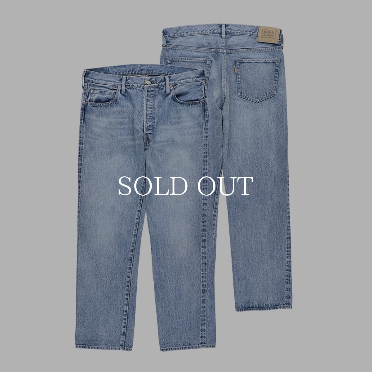 画像1: STANDARD CALIFORNIA  SD 5P Denim Pants S901 Vintage Wash (1)