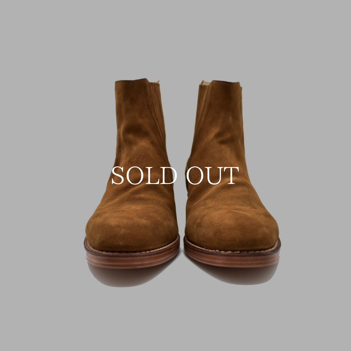 画像2: MINEDENIM  Suede Leather Western Side Gore Boots (2)