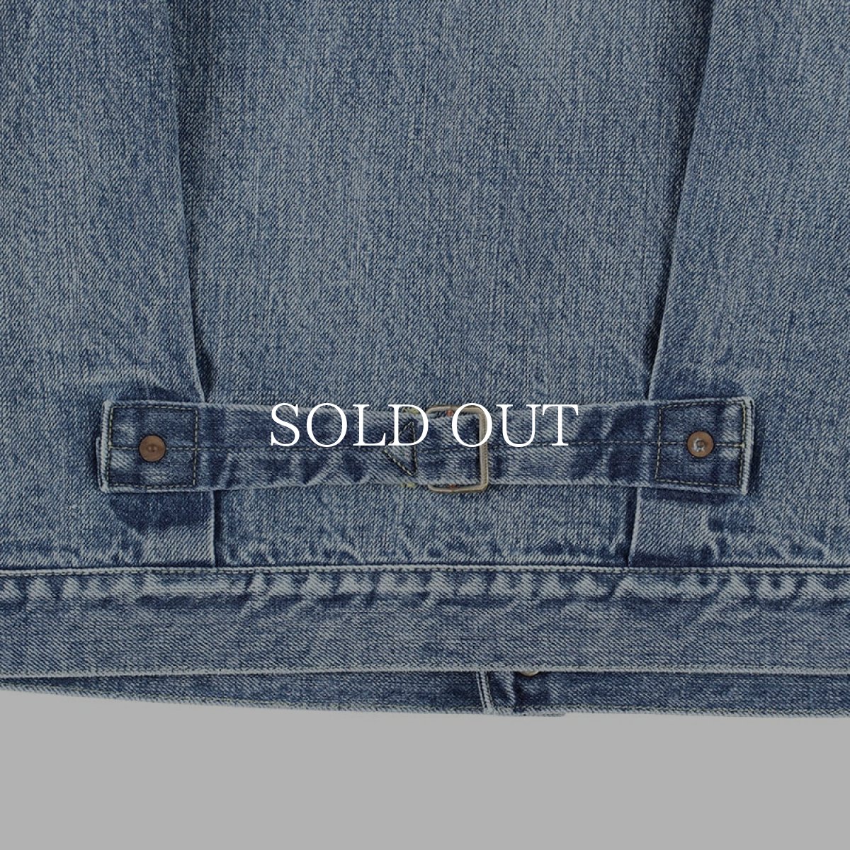 画像7: STANDARD CALIFORNIA  SD Denim Jacket S996 WWII Vintage Wash (7)