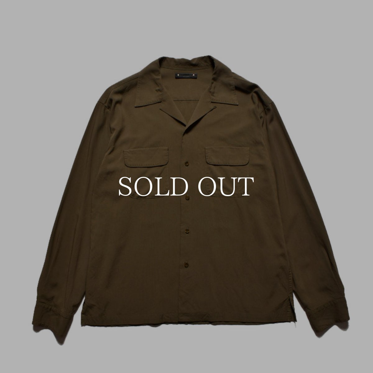 画像11: MINEDENIM  Rayon Open Collar SH (11)