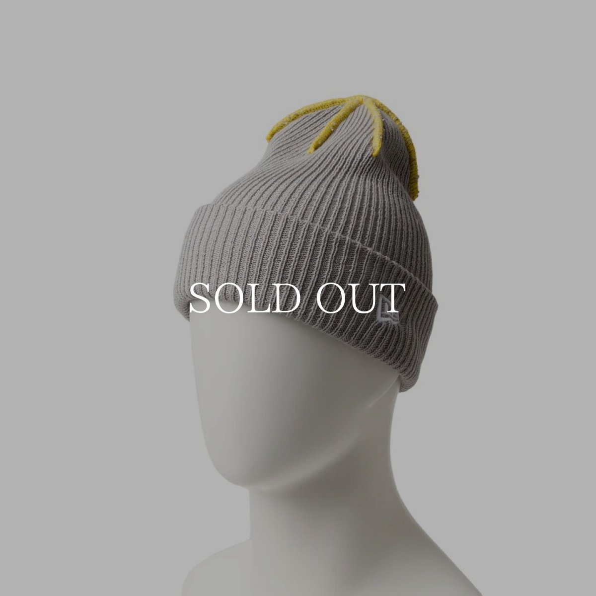 画像2: NEW ERA  ベーシック カフニット Powered by GORO NAKATSUGAWA(min-nano)COOLMAX ライトグレー (2)