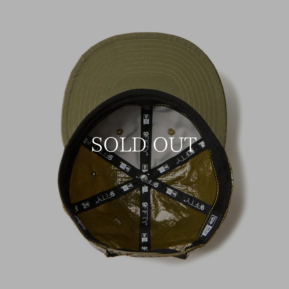 画像5: NEW ERA  RC 9FIFTY フラットバイザー Powered by GORO NAKATSUGAWA(min-nano)グリーンベイ・パッカーズ オリーブ (5)