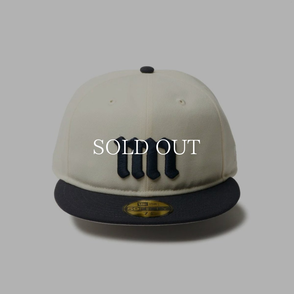 画像4: NEW ERA  59FIFTY ソフトバックラム Powered by GORO NAKATSUGAWA（min-nano）クローム ネイビーバイザー (4)