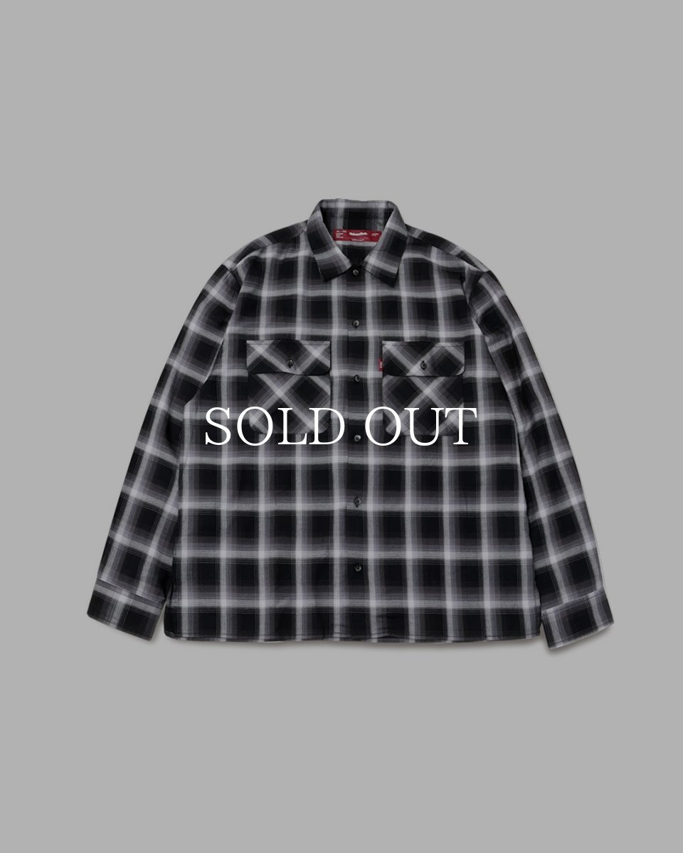 画像1: HideandSeek  Check L/S Shirt (1)