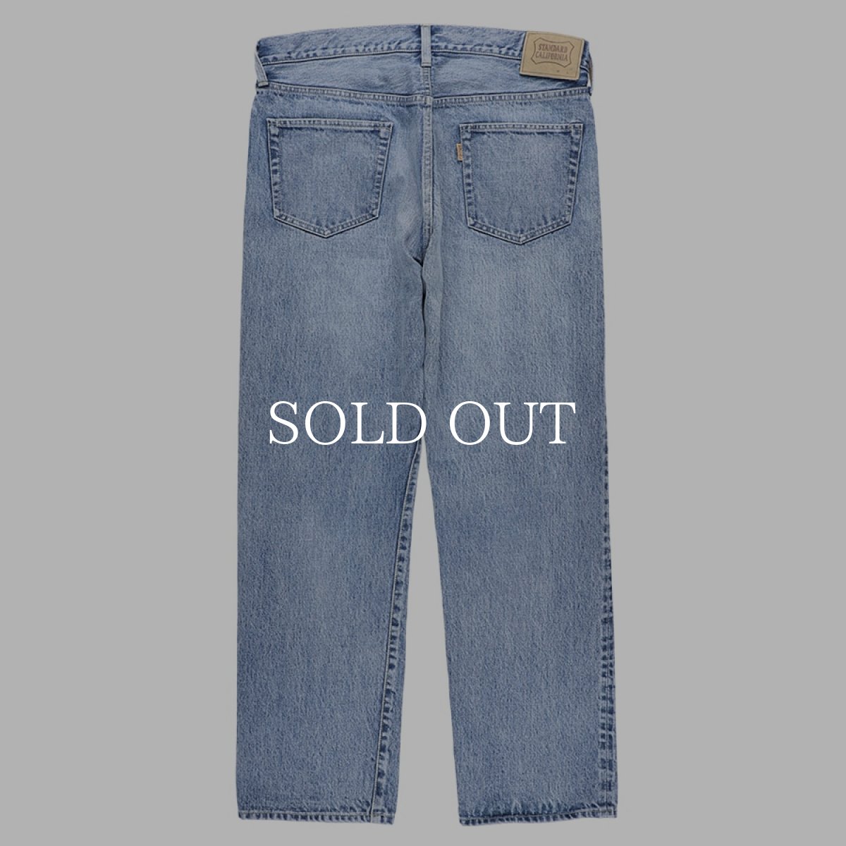 画像3: STANDARD CALIFORNIA  SD 5P Denim Pants S901 Vintage Wash (3)