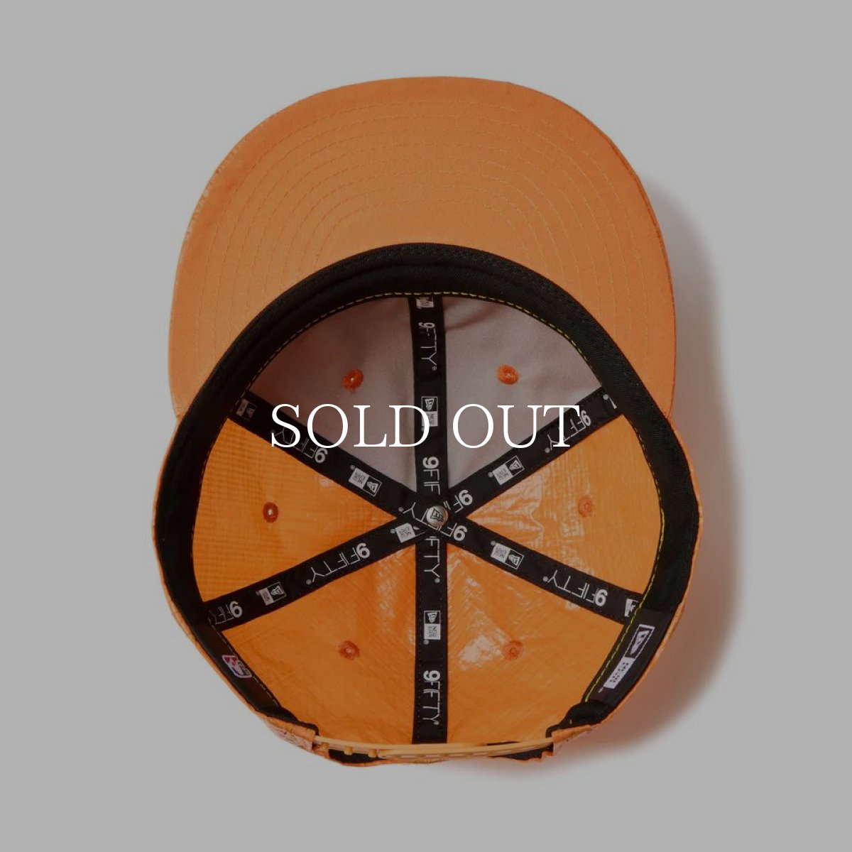 画像5: NEW ERA  RC 9FIFTY フラットバイザー Powered by GORO NAKATSUGAWA(min-nano)ニューヨーク・ニックス オレンジ (5)