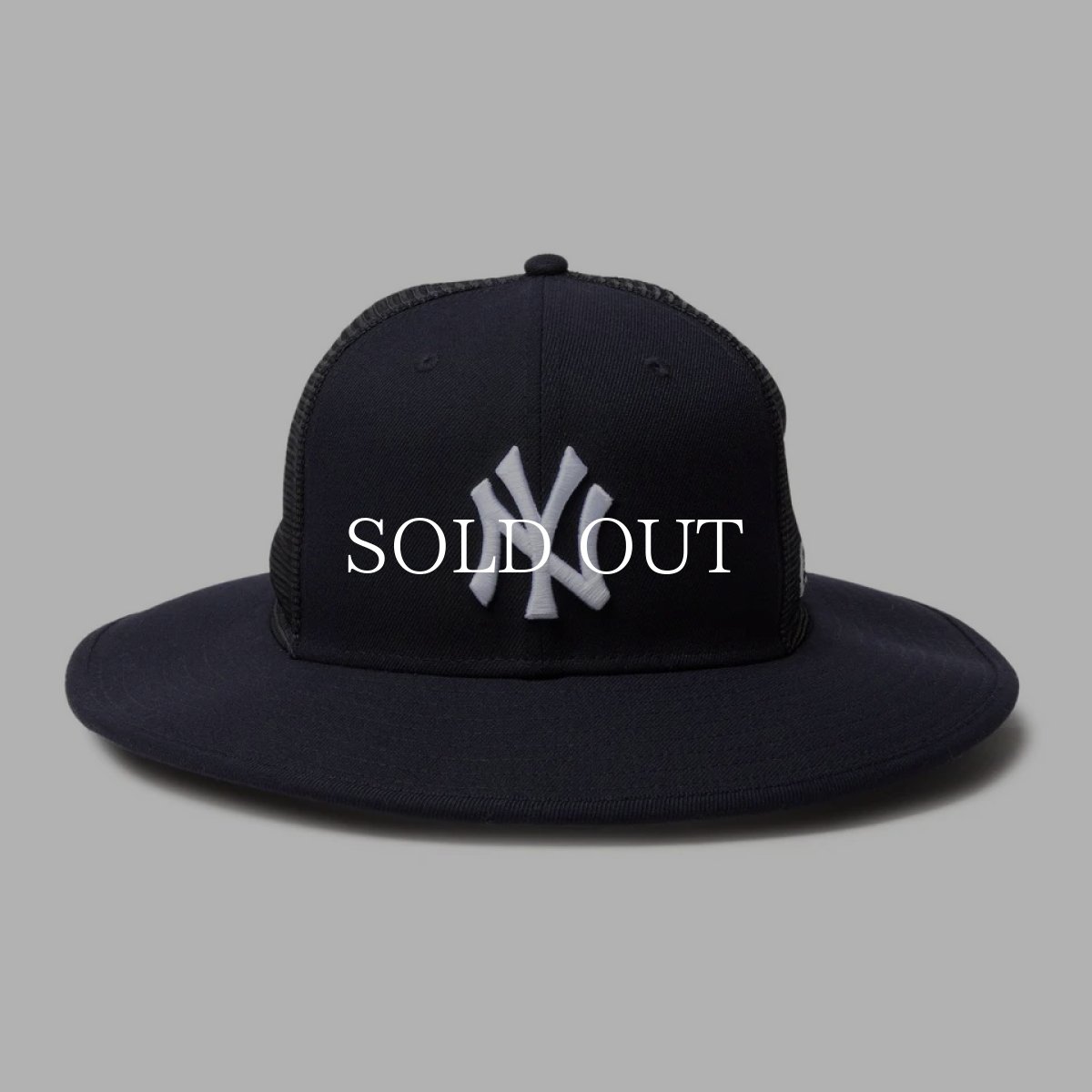 画像3: NEW ERA  フィッテド ブリムハット メッシュ Powered by GORO NAKATSUGAWA(min-nano)ニューヨーク・ヤンキース ネイビー (3)