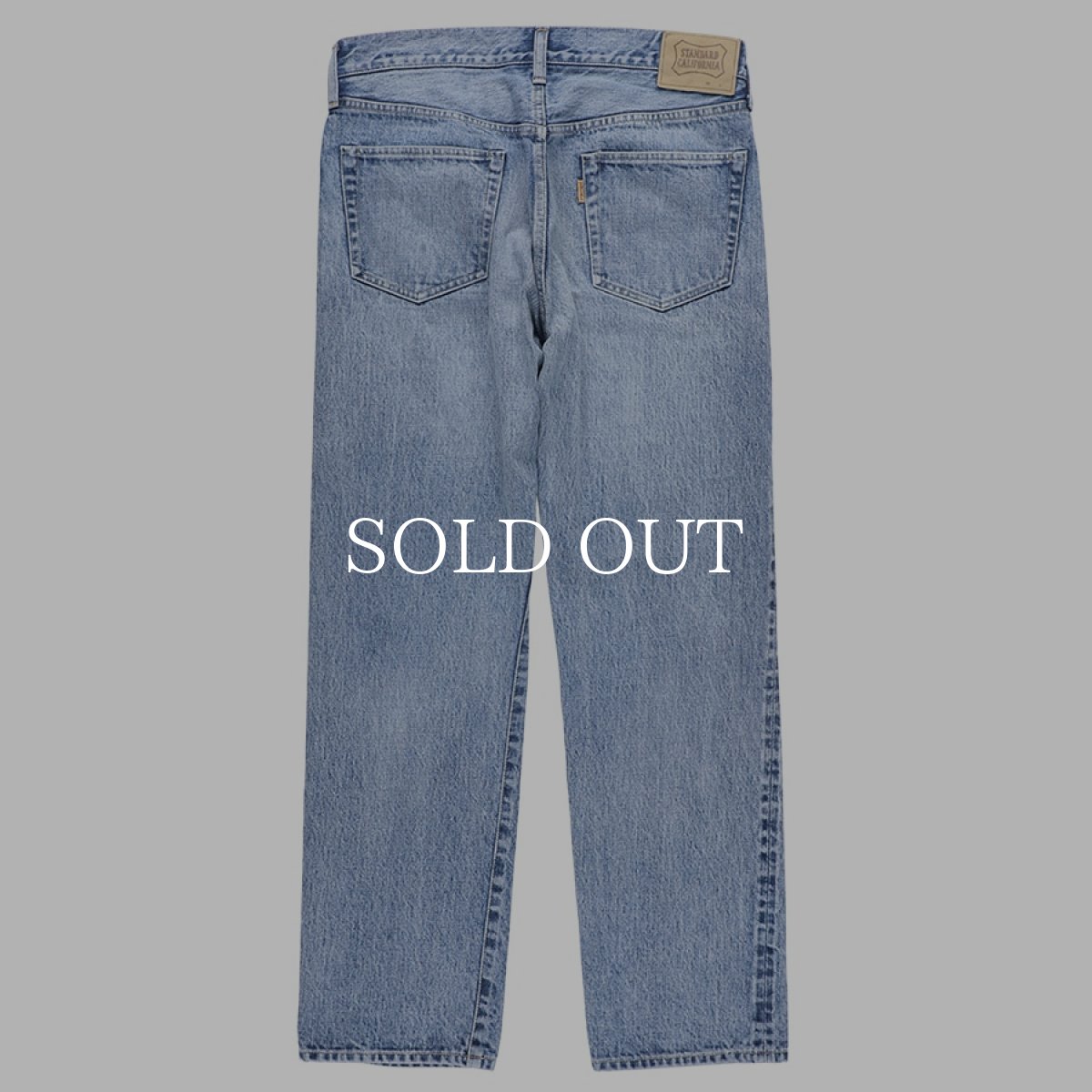 画像3: STANDARD CALIFORNIA  SD 5P Denim Pants 901 66 Vintage Wash (3)