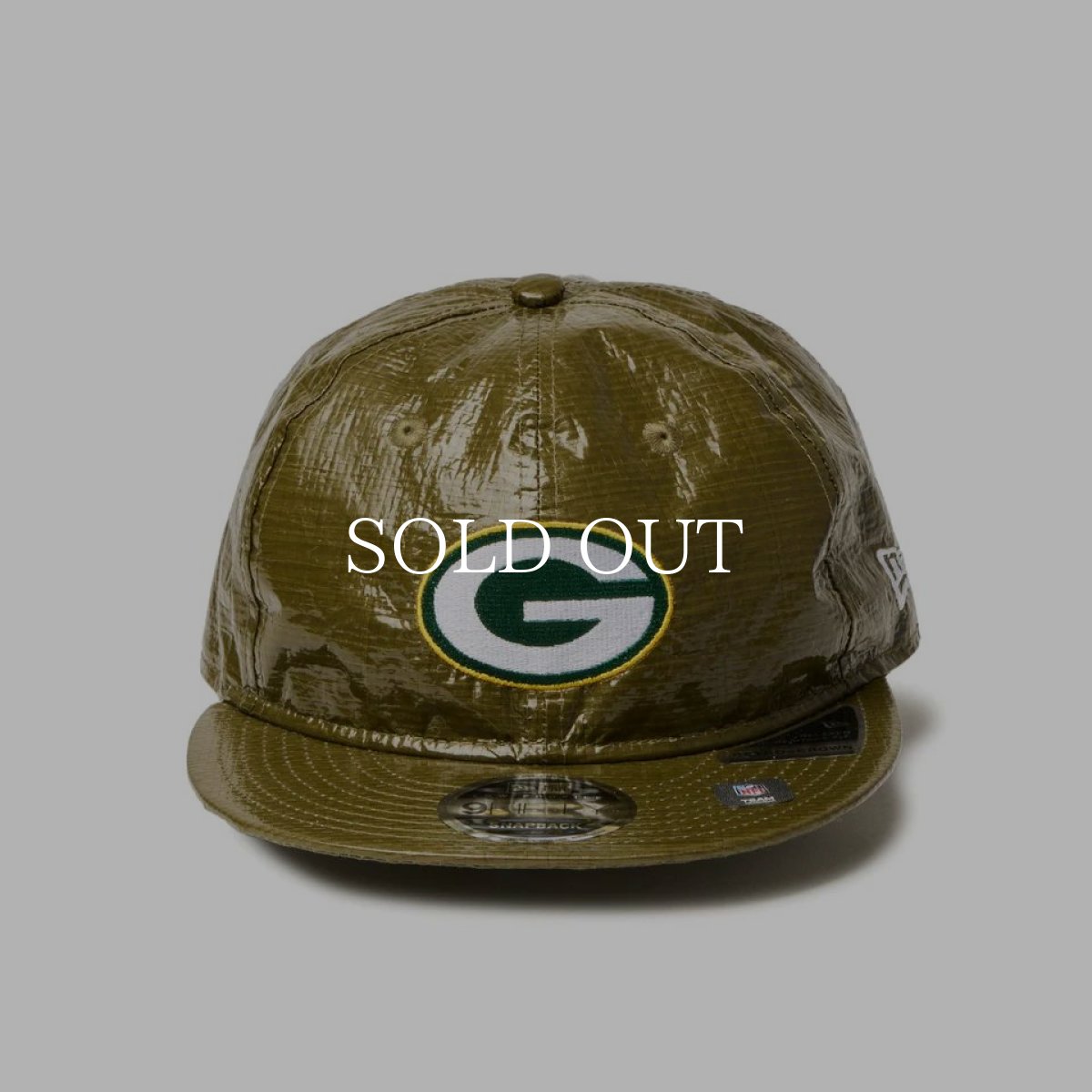 画像4: NEW ERA  RC 9FIFTY フラットバイザー Powered by GORO NAKATSUGAWA(min-nano)グリーンベイ・パッカーズ オリーブ (4)