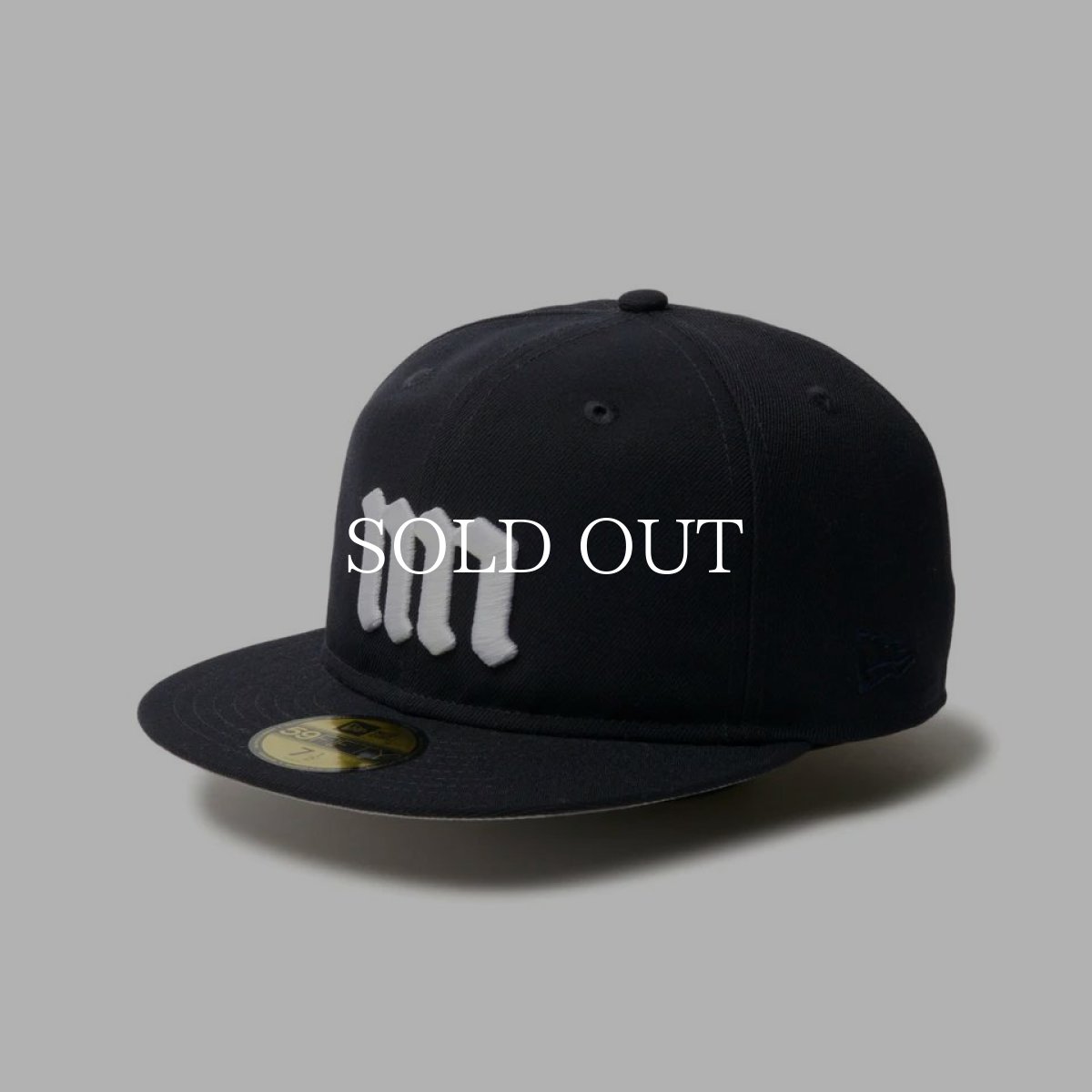 画像1: NEW ERA  59FIFTY ソフトバックラム Powered by GORO NAKATSUGAWA（min-nano）ネイビー (1)