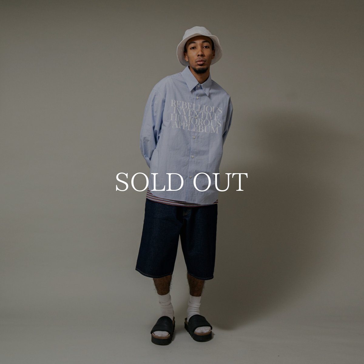 画像5: APPLEBUM  ”Philosophy” Oversize Print L/S Shirt (5)