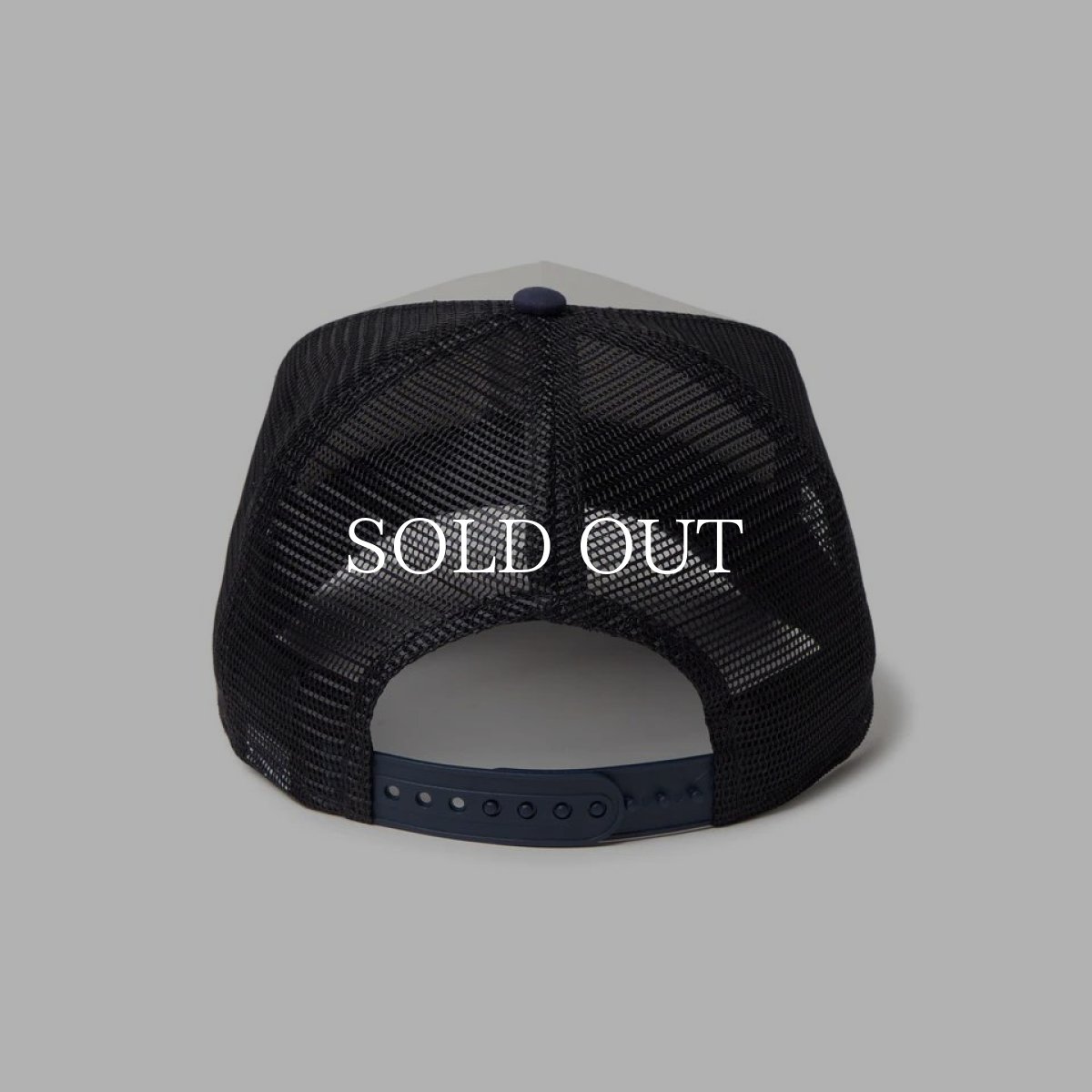 画像2: NEW ERA  9FORTY A-Frame トラッカー MLB Typewriter デトロイト・タイガース ネイビー/クロームホワイト (2)