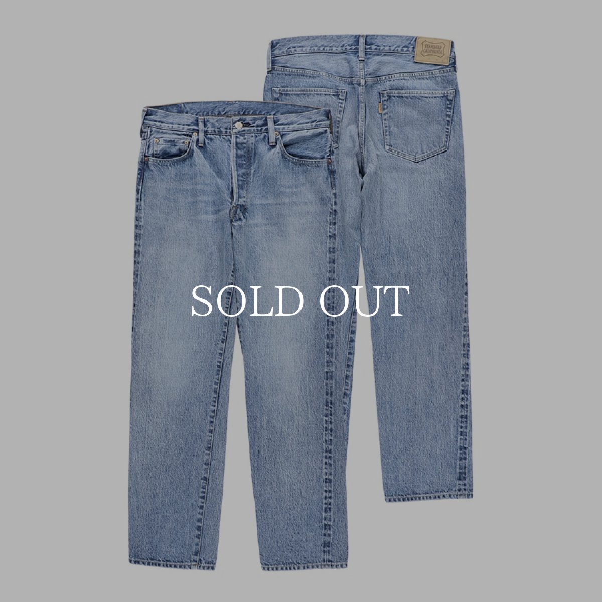 画像1: STANDARD CALIFORNIA  SD 5P Denim Pants 901 66 Vintage Wash (1)