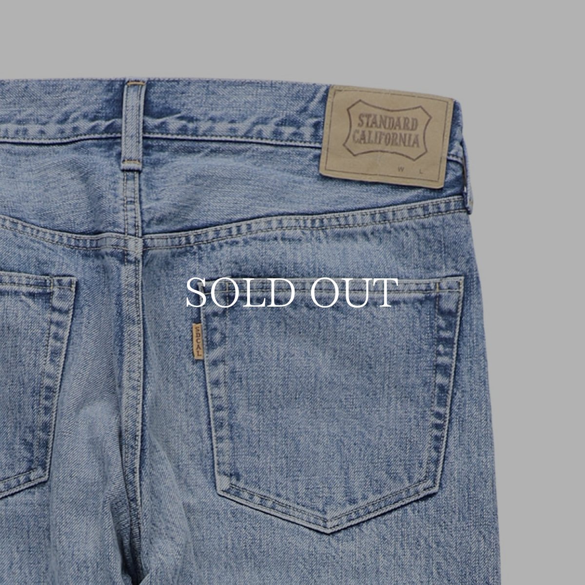画像5: STANDARD CALIFORNIA  SD 5P Denim Pants 950 Vintage Wash (5)