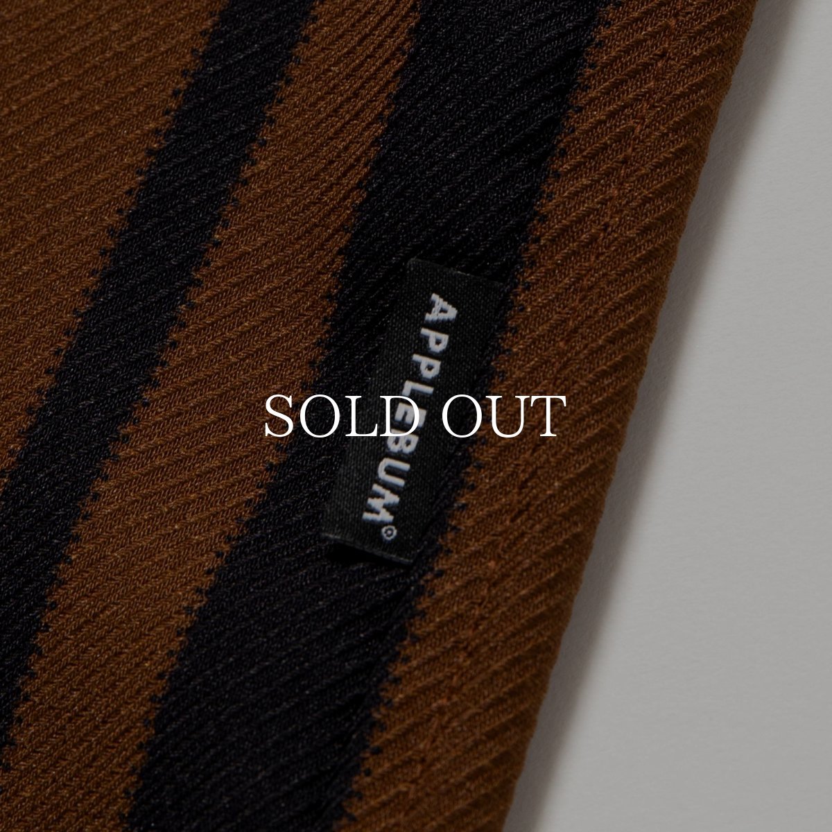 画像5: APPLEBUM  Wooly Twill Stripe Oversize L/S Shirt (5)