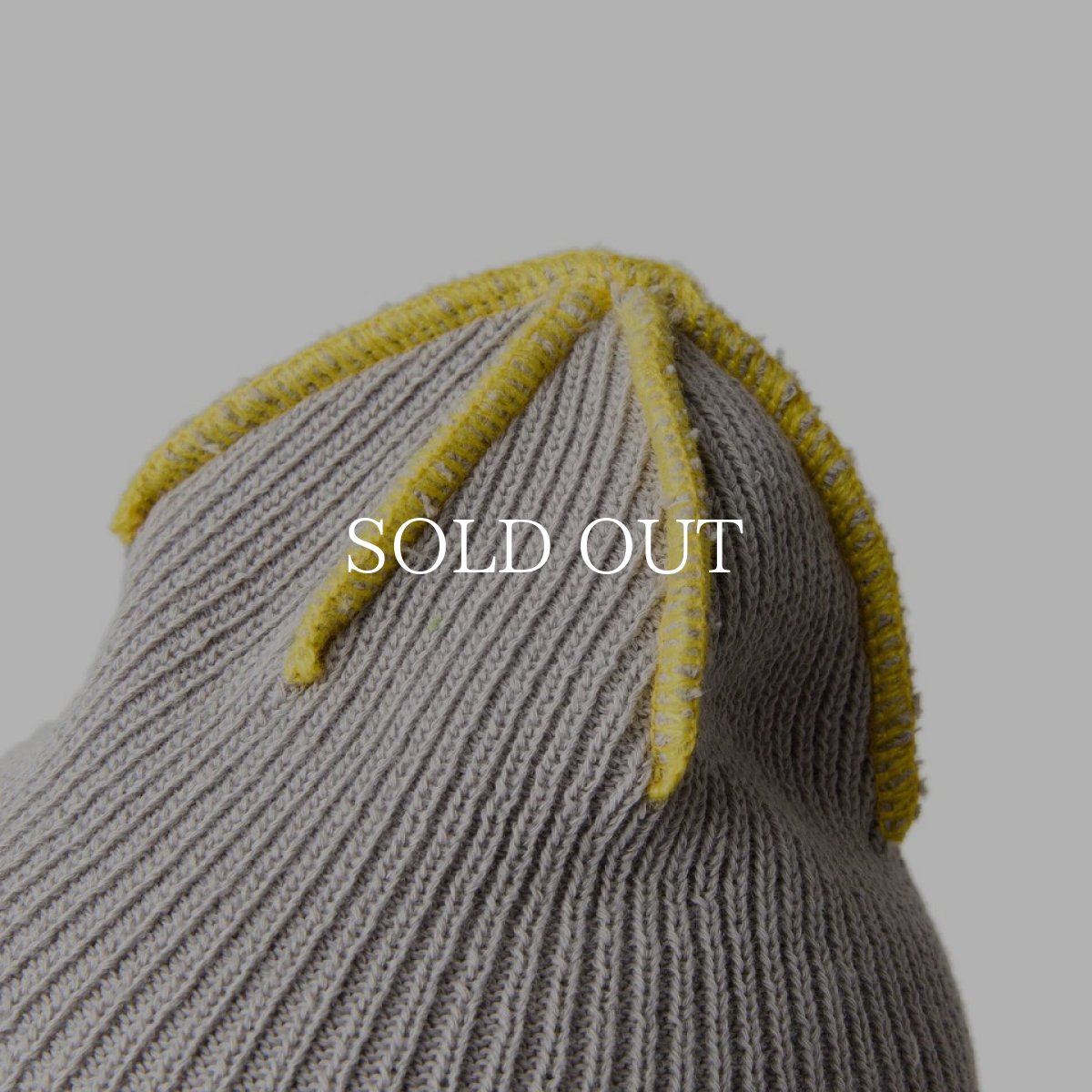 画像3: NEW ERA  ベーシック カフニット Powered by GORO NAKATSUGAWA(min-nano)COOLMAX ライトグレー (3)