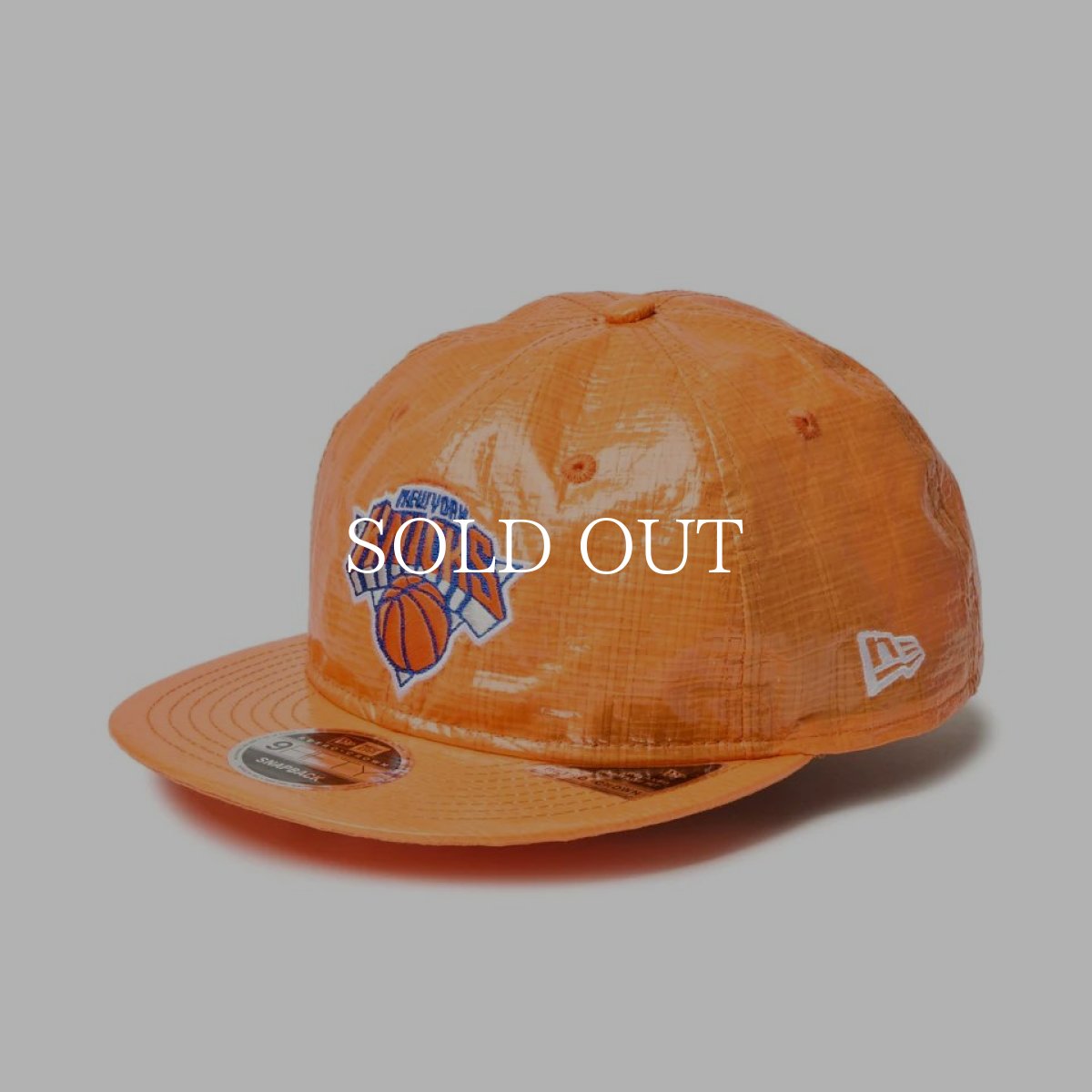 画像1: NEW ERA  RC 9FIFTY フラットバイザー Powered by GORO NAKATSUGAWA(min-nano)ニューヨーク・ニックス オレンジ (1)