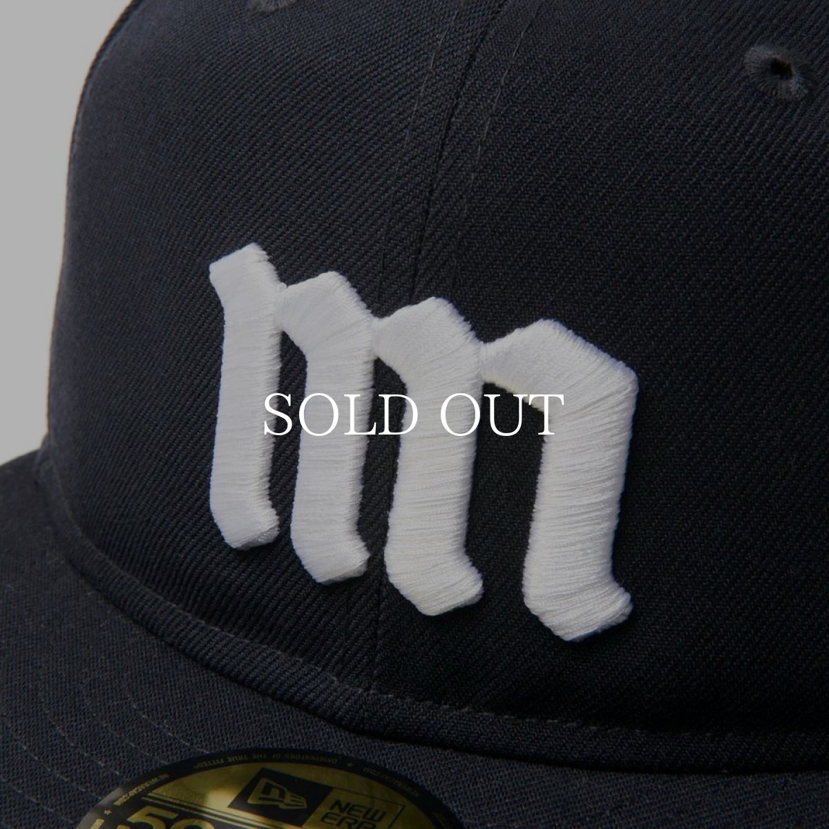 画像2: NEW ERA  59FIFTY ソフトバックラム Powered by GORO NAKATSUGAWA(min-nano)ネイビー (2)