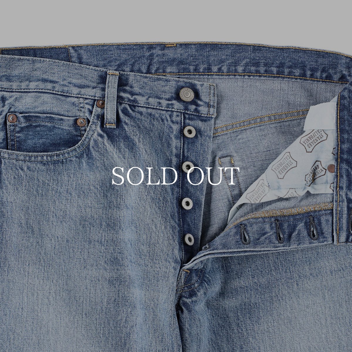 画像4: STANDARD CALIFORNIA  SD 5P Denim Pants 960 Vintage Wash (4)