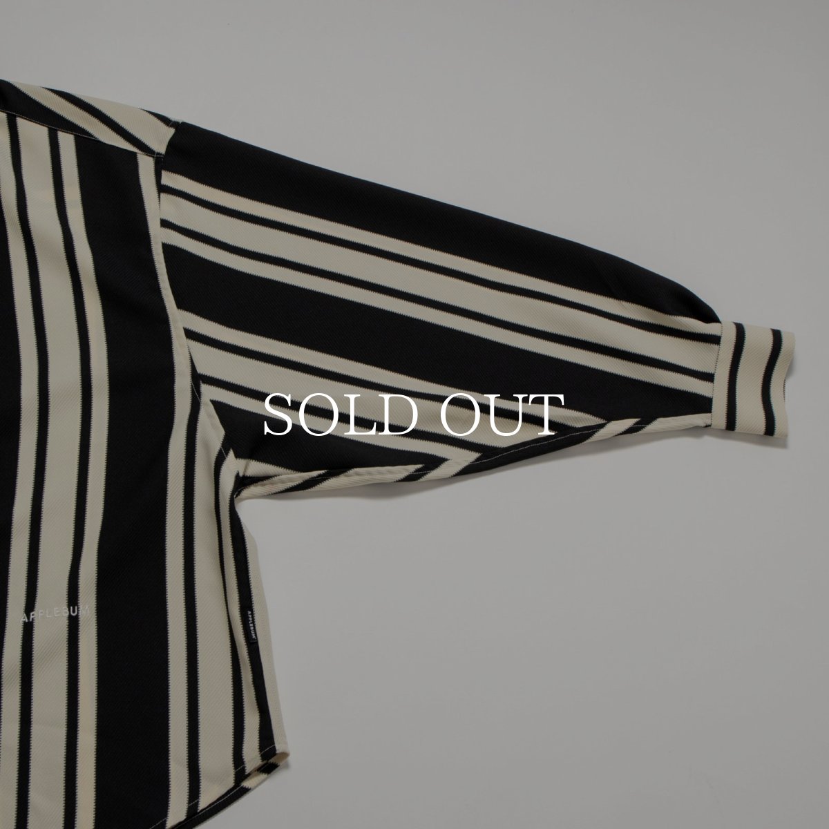 画像10: APPLEBUM  Wooly Twill Stripe Oversize L/S Shirt (10)