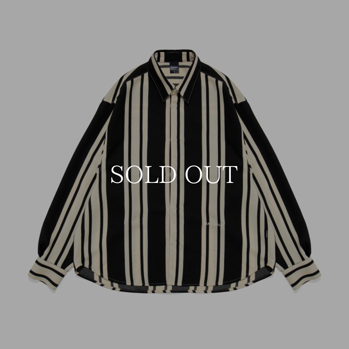 画像7: APPLEBUM  Wooly Twill Stripe Oversize L/S Shirt (7)