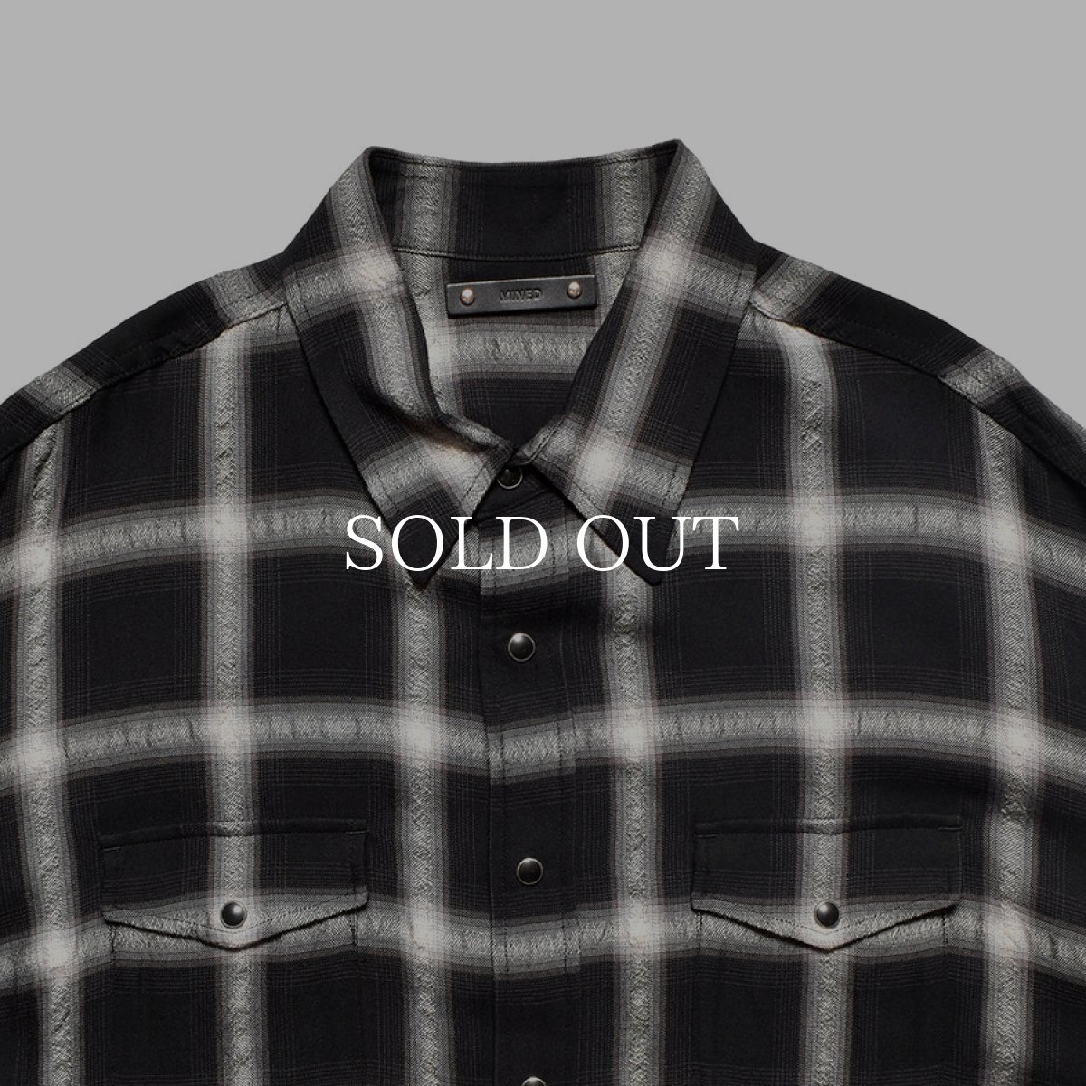 画像3: MINEDENIM  R/W Neon Ombre Western SH (3)