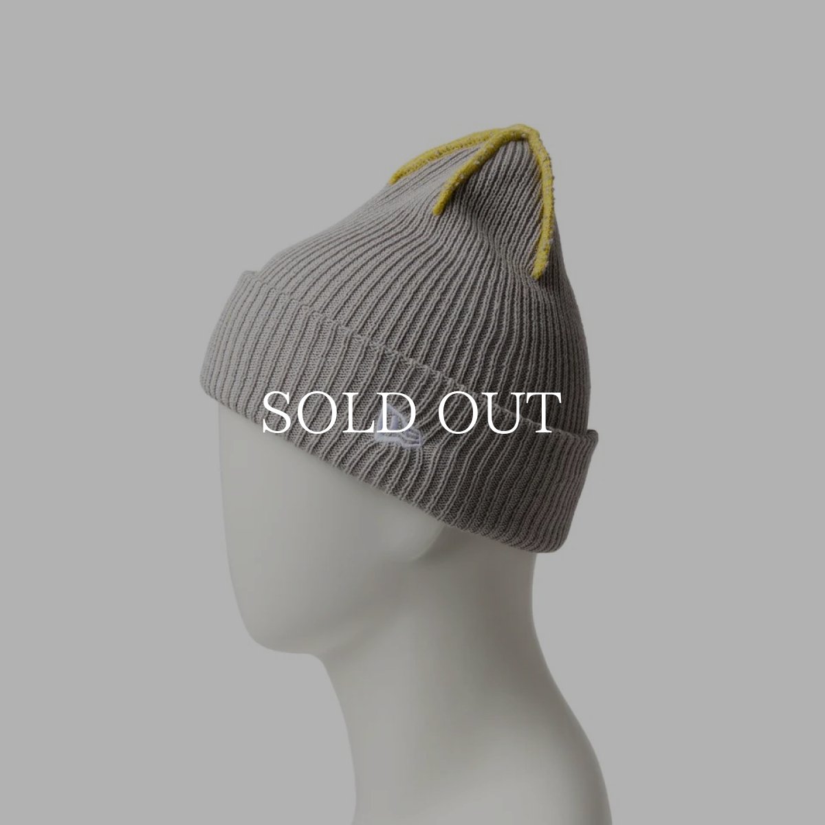 画像4: NEW ERA  ベーシック カフニット Powered by GORO NAKATSUGAWA(min-nano)COOLMAX ライトグレー (4)