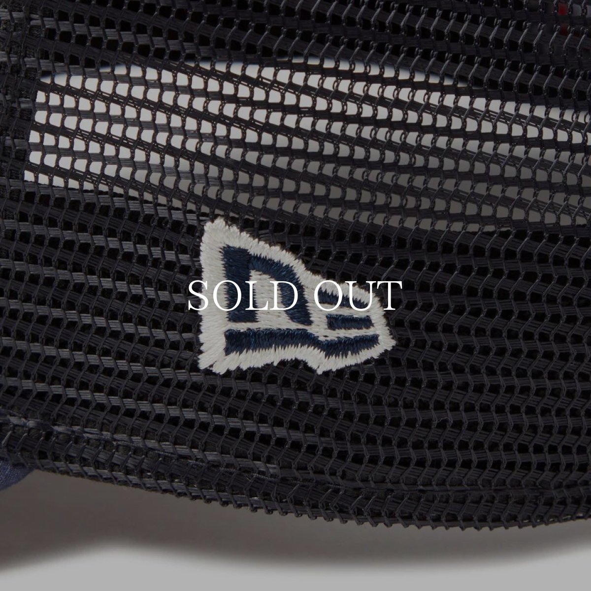 画像6: NEW ERA  9FORTY A-Frame トラッカー MLB Typewriter デトロイト・タイガース ネイビー/クロームホワイト (6)