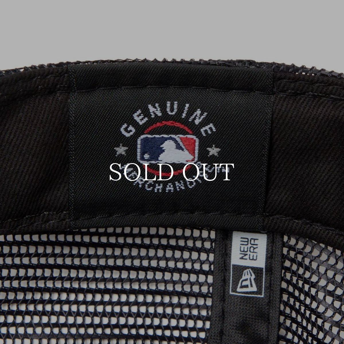 画像7: NEW ERA  9FORTY A-Frame トラッカー MLB Typewriter デトロイト・タイガース ネイビー/クロームホワイト (7)