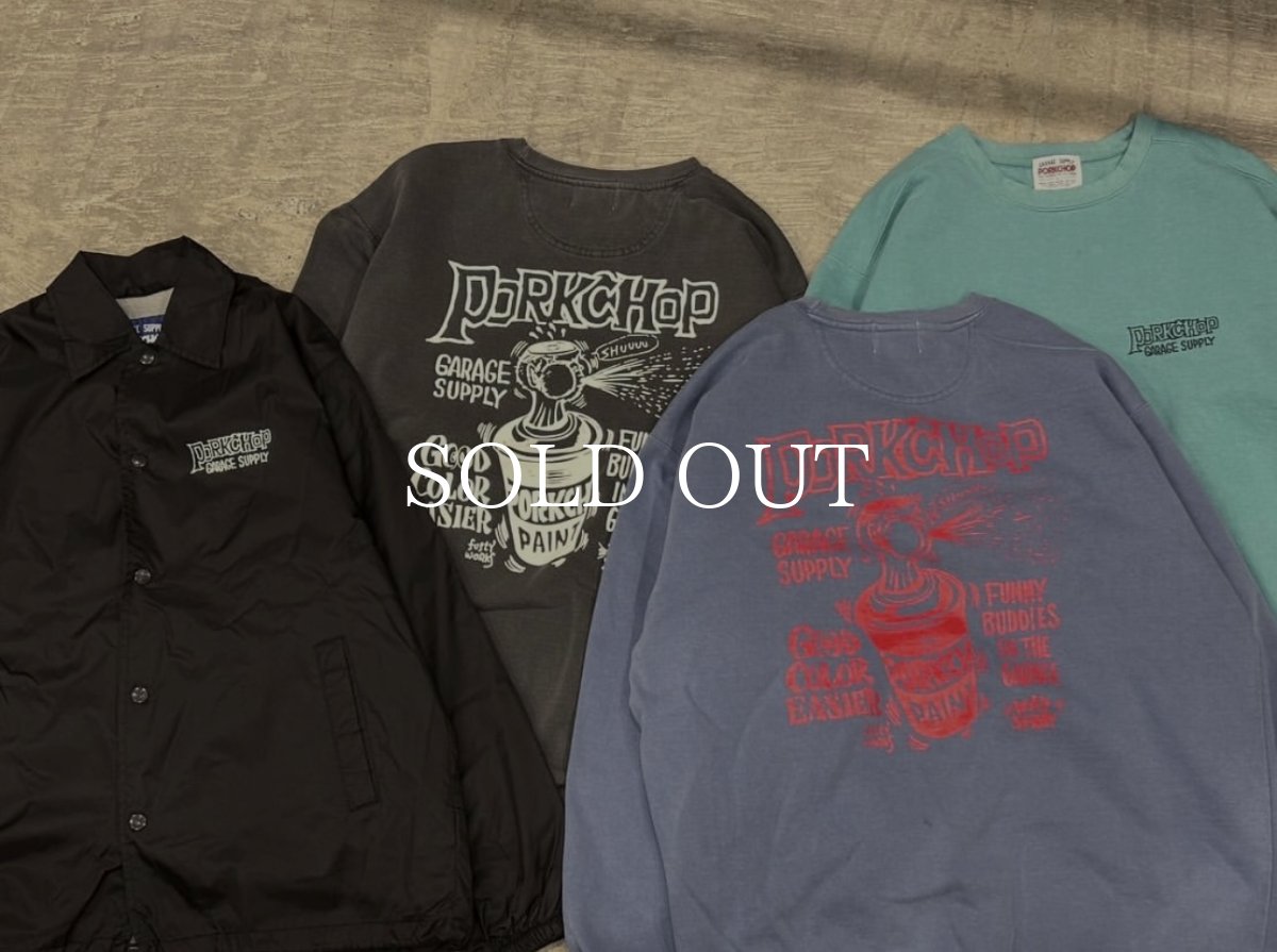 画像16: PORKCHOP GARAGE SUPPLY  MAD SPRAY L/S TEE (16)