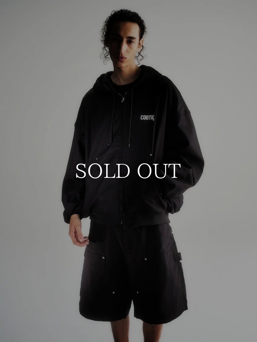 画像5: COOTIE   Abyss Dyed Duck Hooded Work Jacket (5)