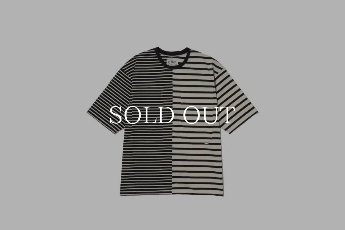 画像1: CMF OUTDOOR GARMENT  BORDER TEE S/S (1)