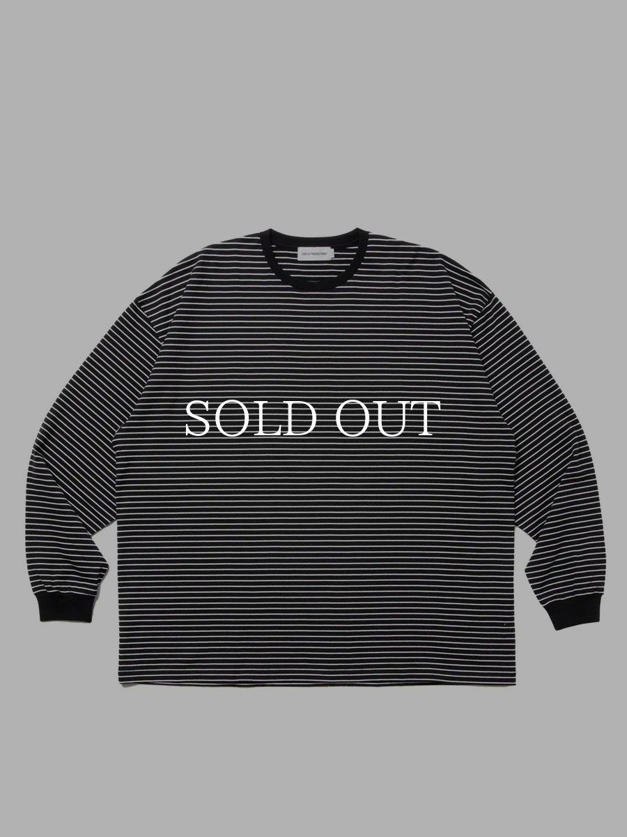 画像1: COOTIE   Border L/S Tee (1)