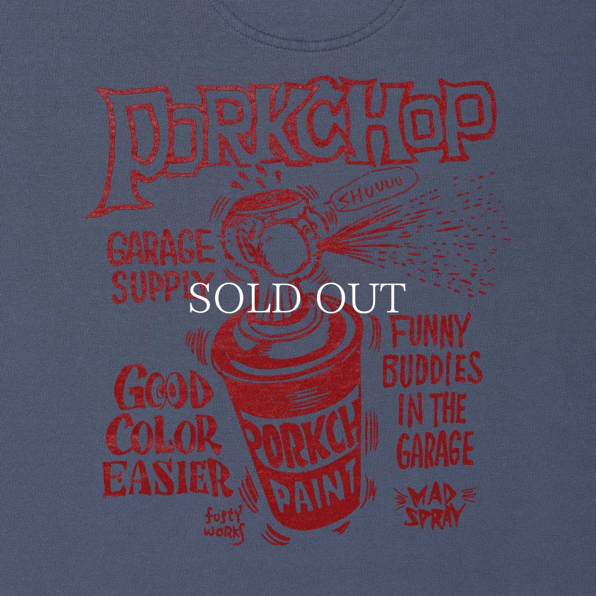 画像8: PORKCHOP GARAGE SUPPLY  MAD SPRAY SWEAT (8)