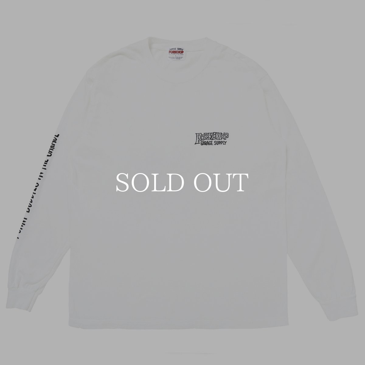画像2: PORKCHOP GARAGE SUPPLY  MAD SPRAY L/S TEE (2)