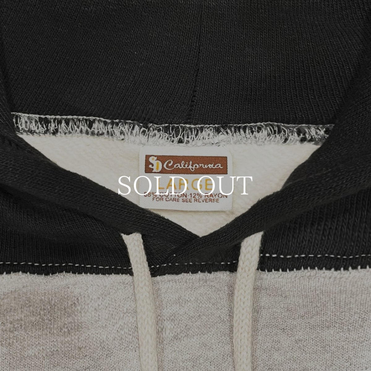 画像3: STANDARD CALIFORNIA  SD 88/12 Diner Logo 2Tone Hood Sweat (3)