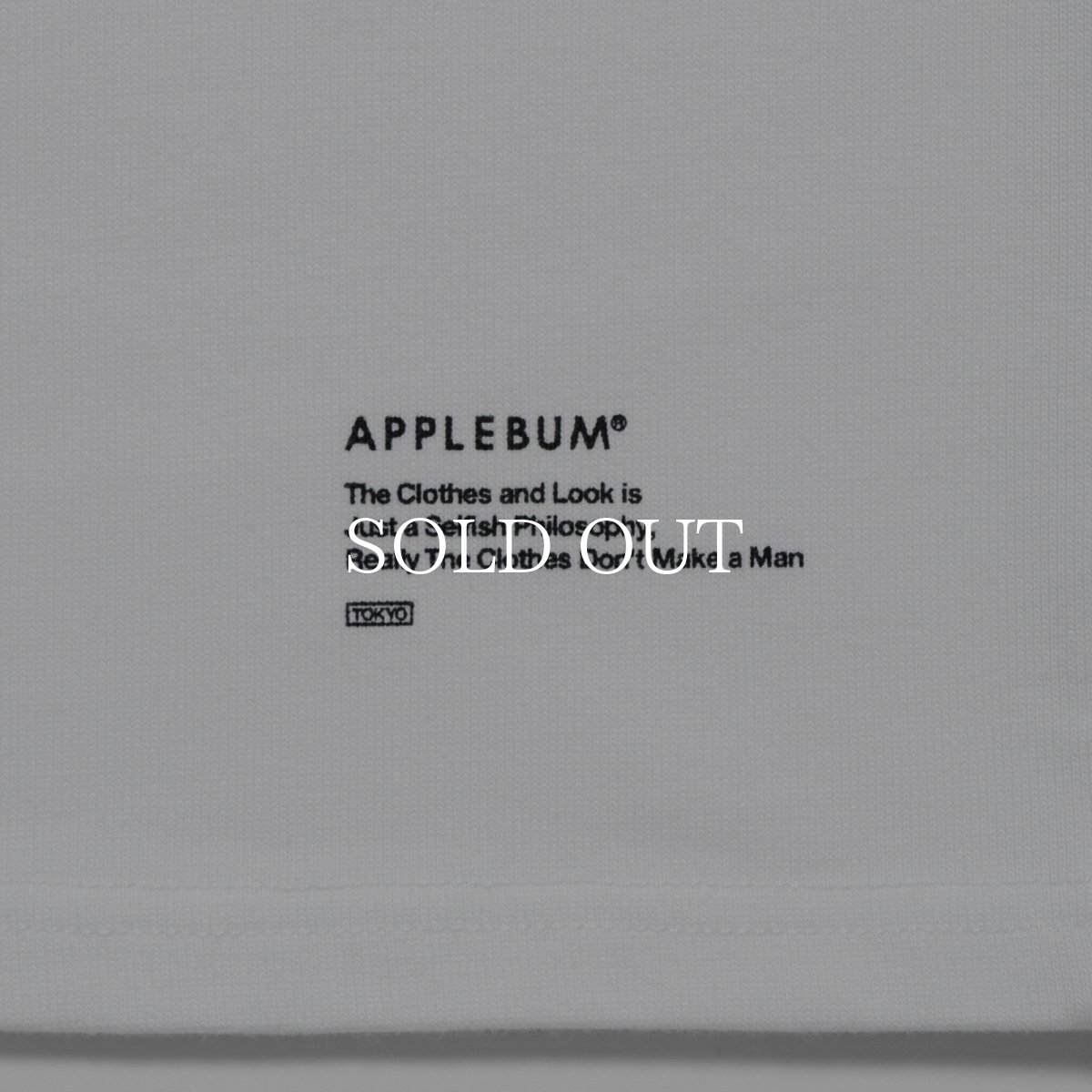 画像3: APPLEBUM  Ultra Heavyweight Blank T-shirt(12oz) (3)