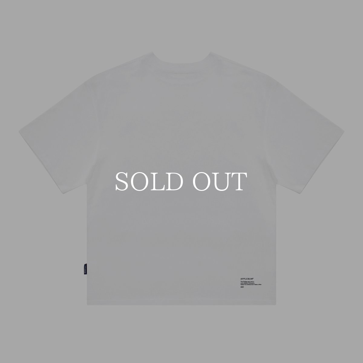 画像2: APPLEBUM  Ultra Heavyweight Blank T-shirt(12oz) (2)