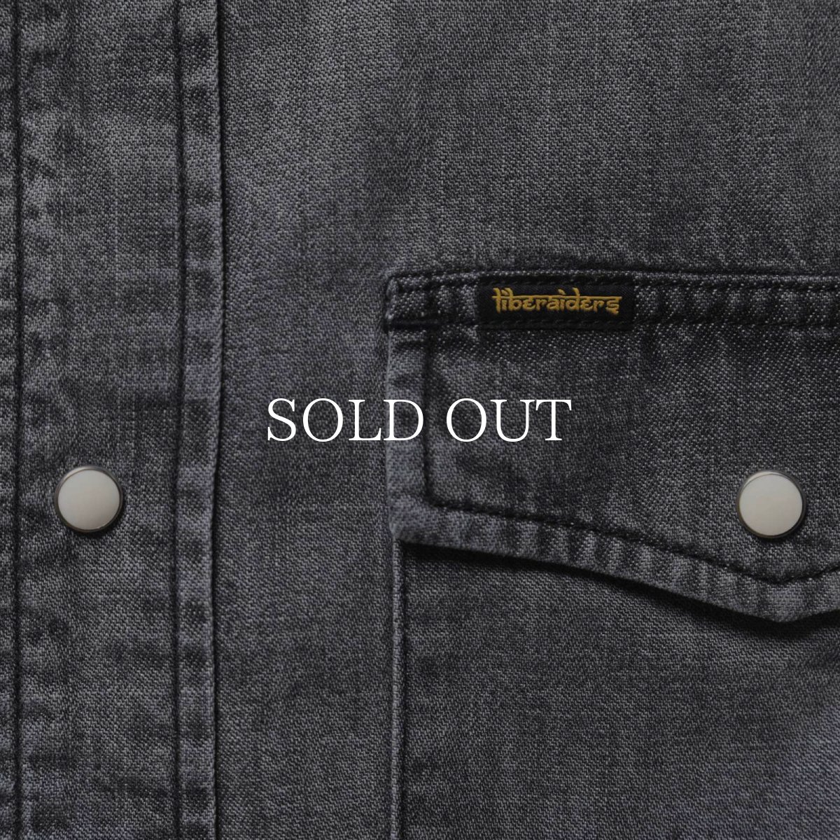 画像3: Liberaiders  TRIBAL DENIM SHIRT (3)