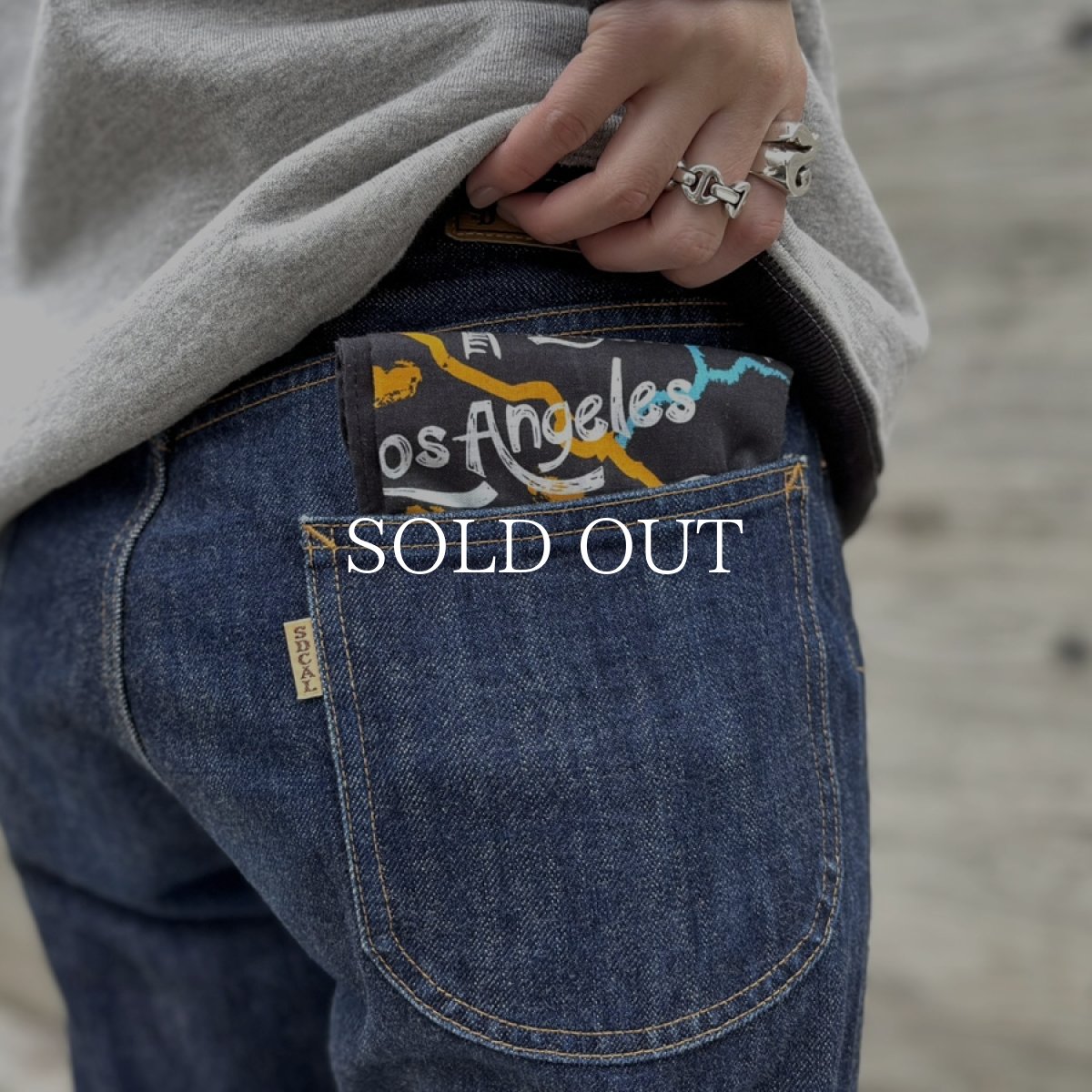 画像7: STANDARD CALIFORNIA  SD Cal Map Bandana (7)