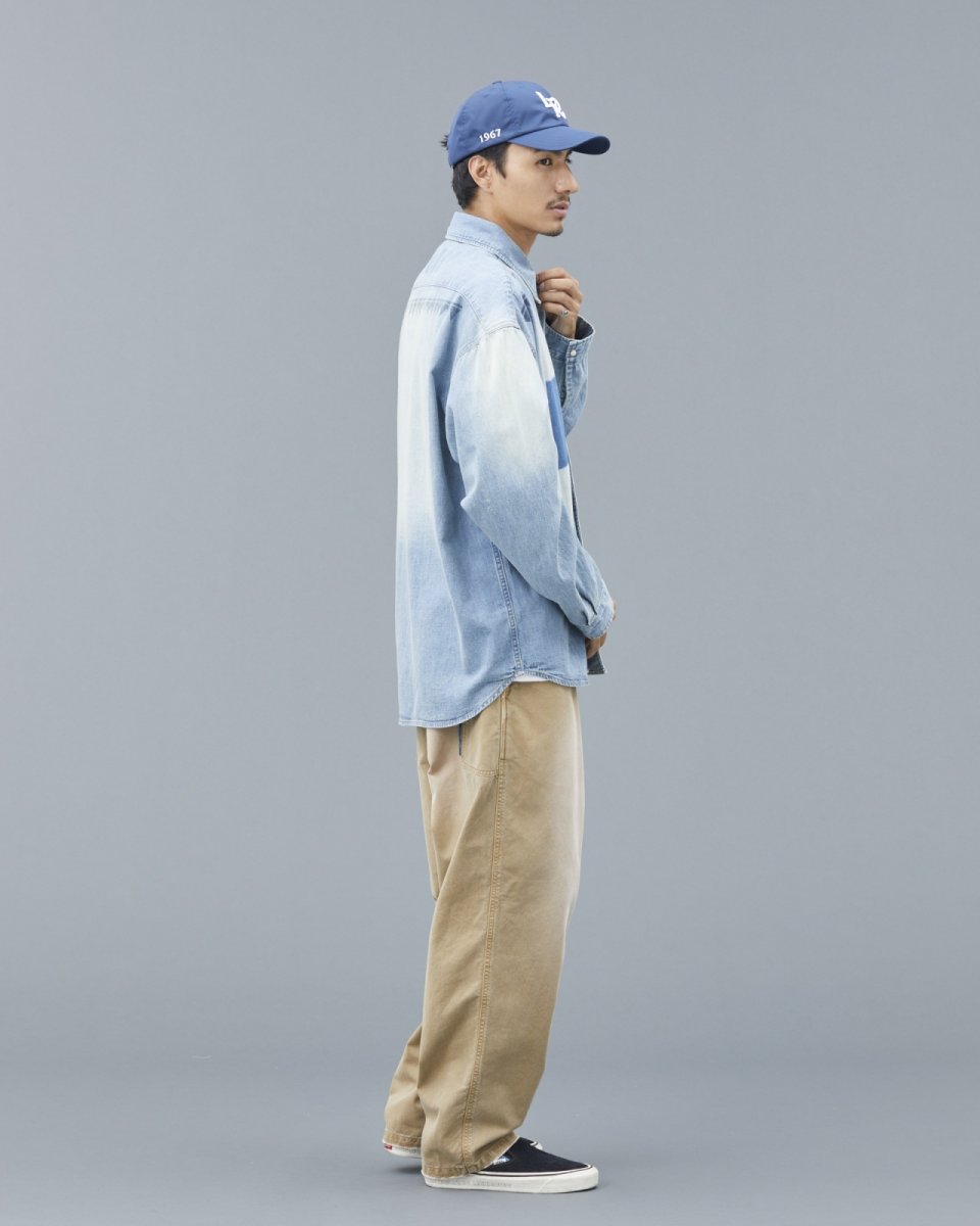 画像27: Liberaiders  TRIBAL DENIM SHIRT (27)