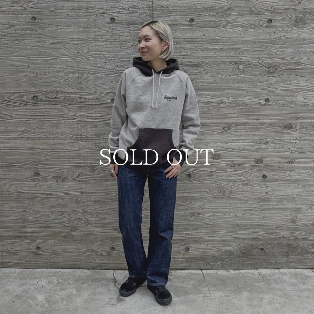 画像6: STANDARD CALIFORNIA  SD 88/12 Diner Logo 2Tone Hood Sweat (6)