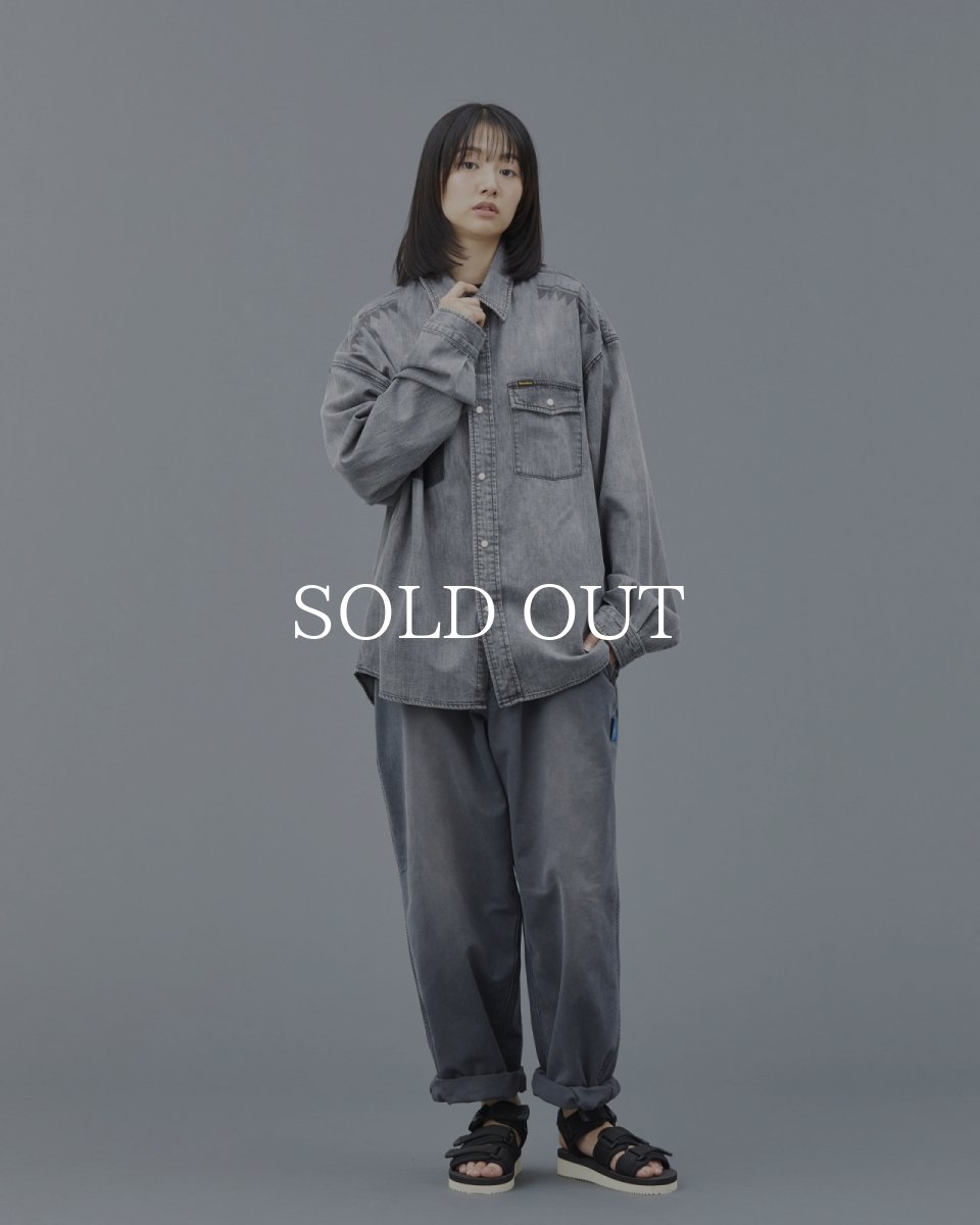 画像22: Liberaiders  TRIBAL DENIM SHIRT (22)