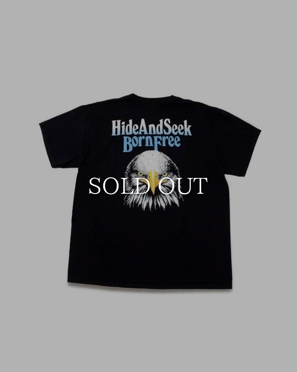 画像1: HideandSeek  Eagle S/S Tee (Back) (1)