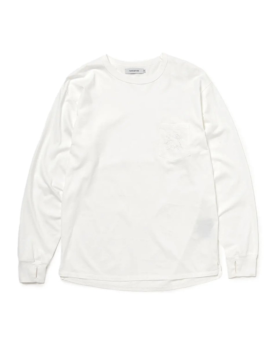 画像1: nonnative  DWELLER L/S TEE COTTON JERSEY (1)