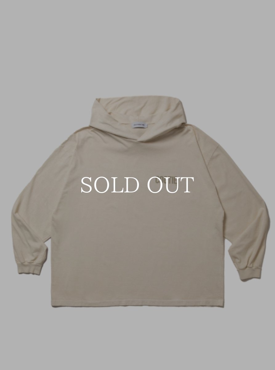 画像3: COOTIE   Pigment Dyed L/S Hooded Tee (3)
